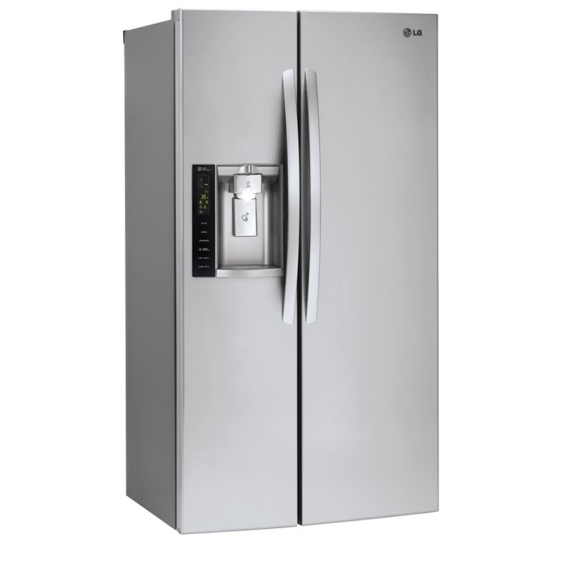 LG LSXS26326S 26.2cu ft SidebySide Refrigerator with Ice Maker (Stainless steel)